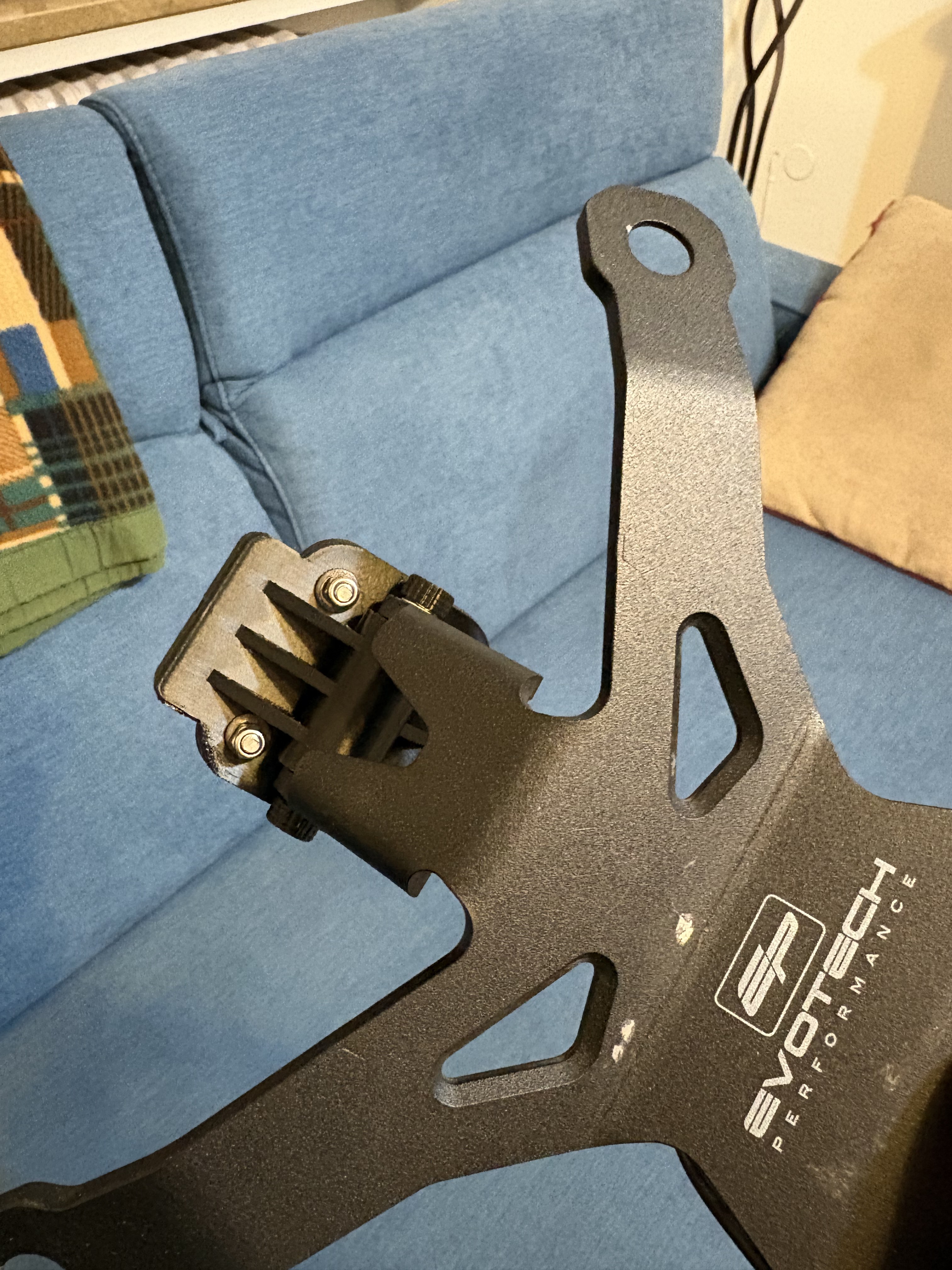 Aggancio Garmin Zumo XT per Evotech