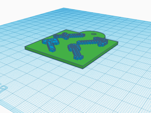 Miniatura 2 do modelo 3D Minecraft Tools "keychain"