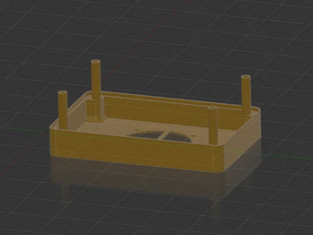 Orange Pi 4 LTS Case 4040 Fan
