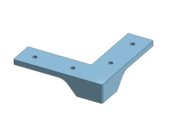 2020 Aluminum Extrusion Corner Feet