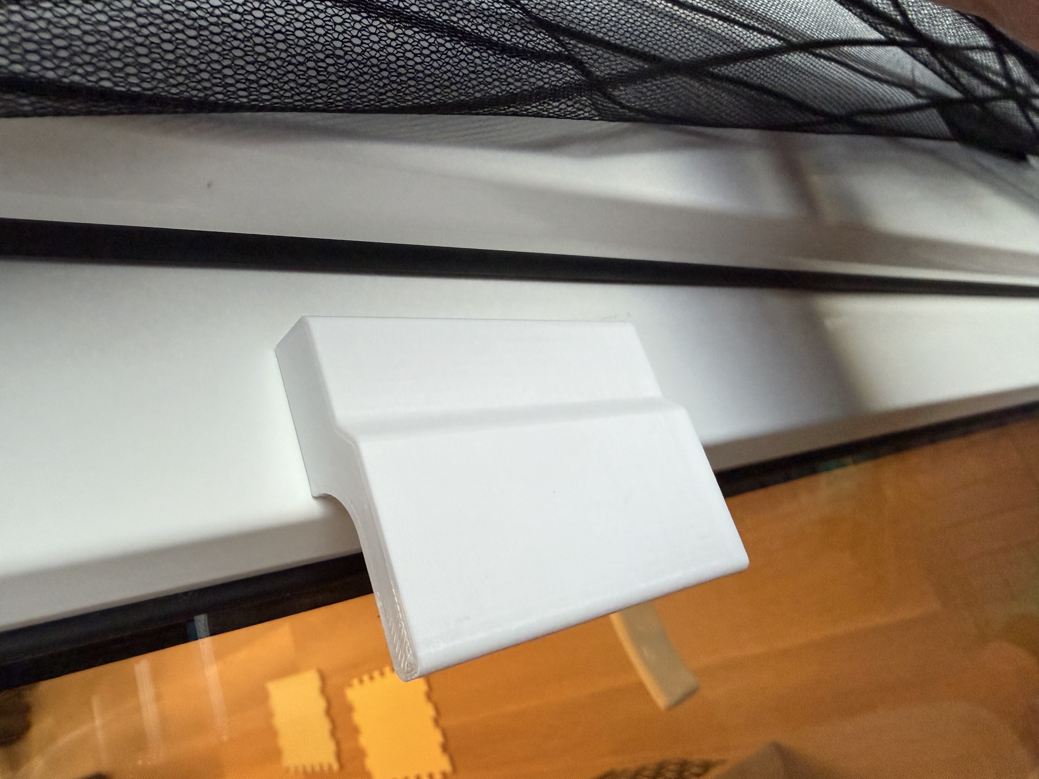 Balcony door handle (remix) 3D model