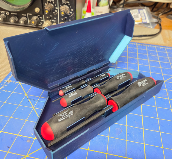 Folding Hex Screwdriver Case