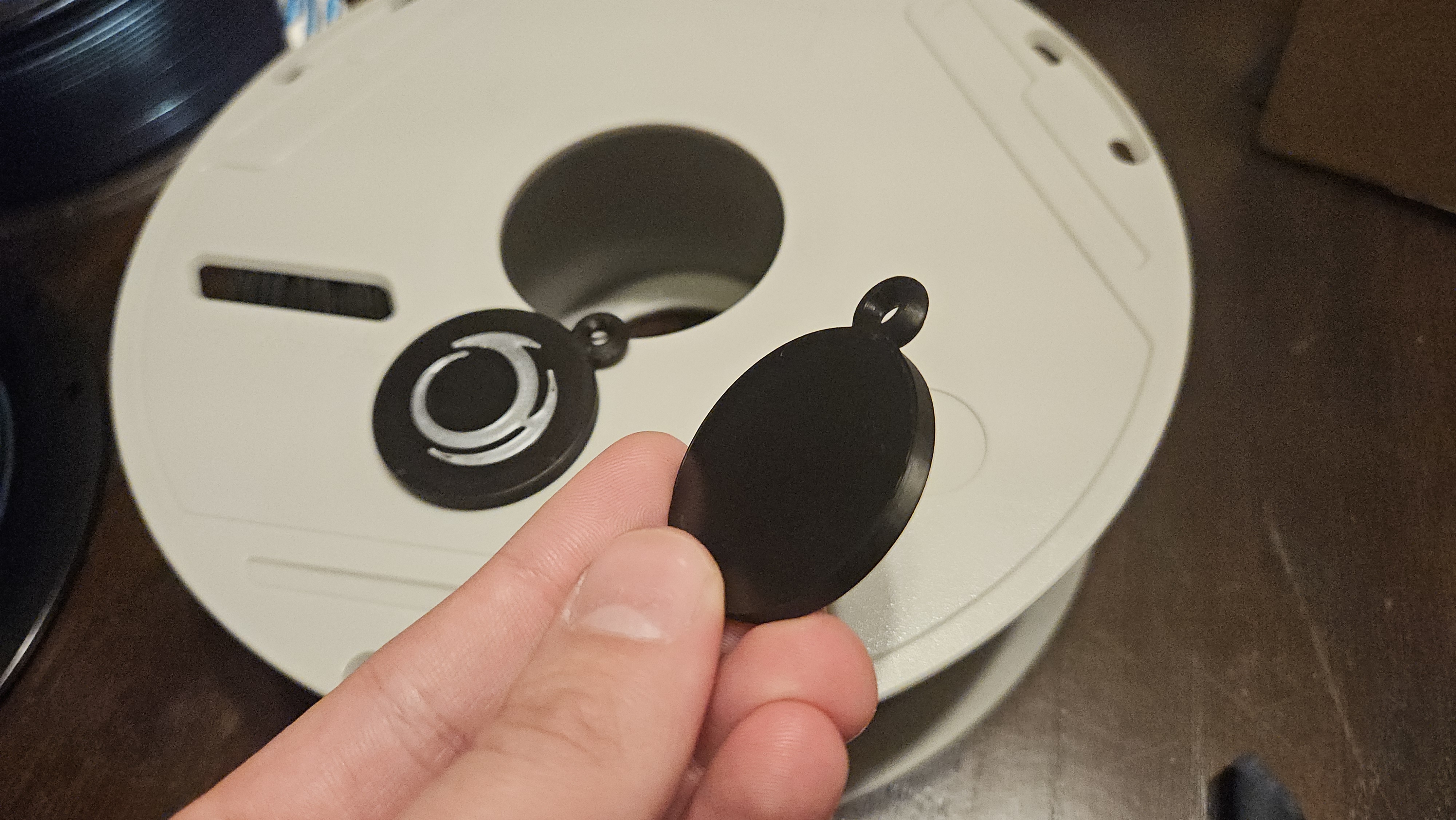 Miniatura 2 do modelo 3D Simple Keychain Base