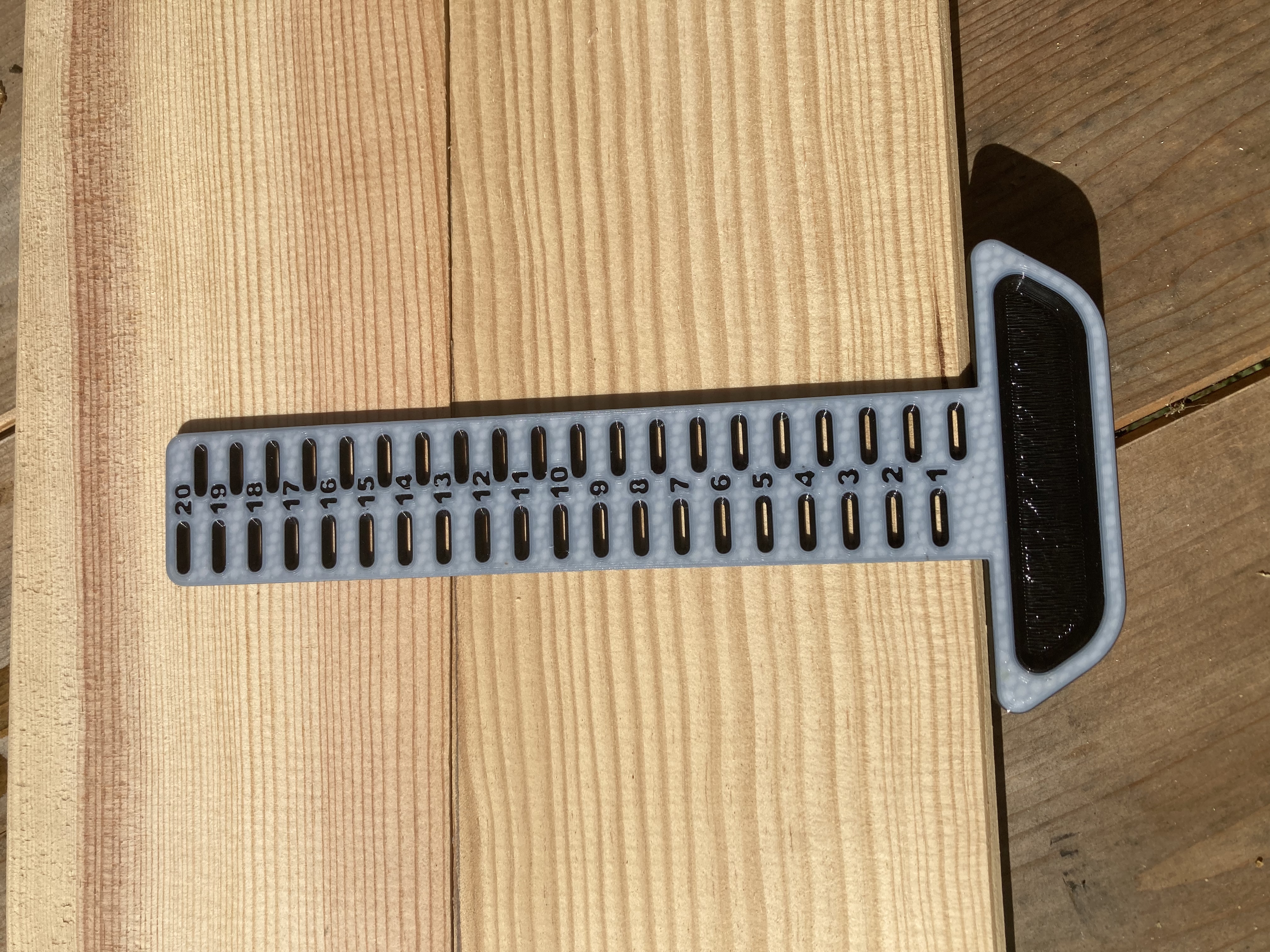 parallel marking ruler