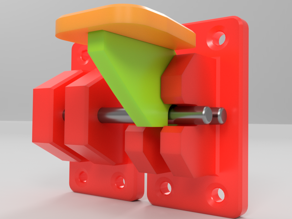 Miniatura 3 do modelo 3D Automatic Door Lock