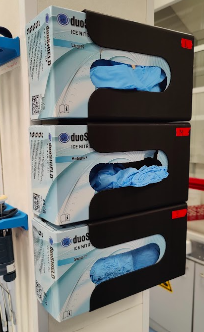 Nitrile Globe Holder for duoShield gloves