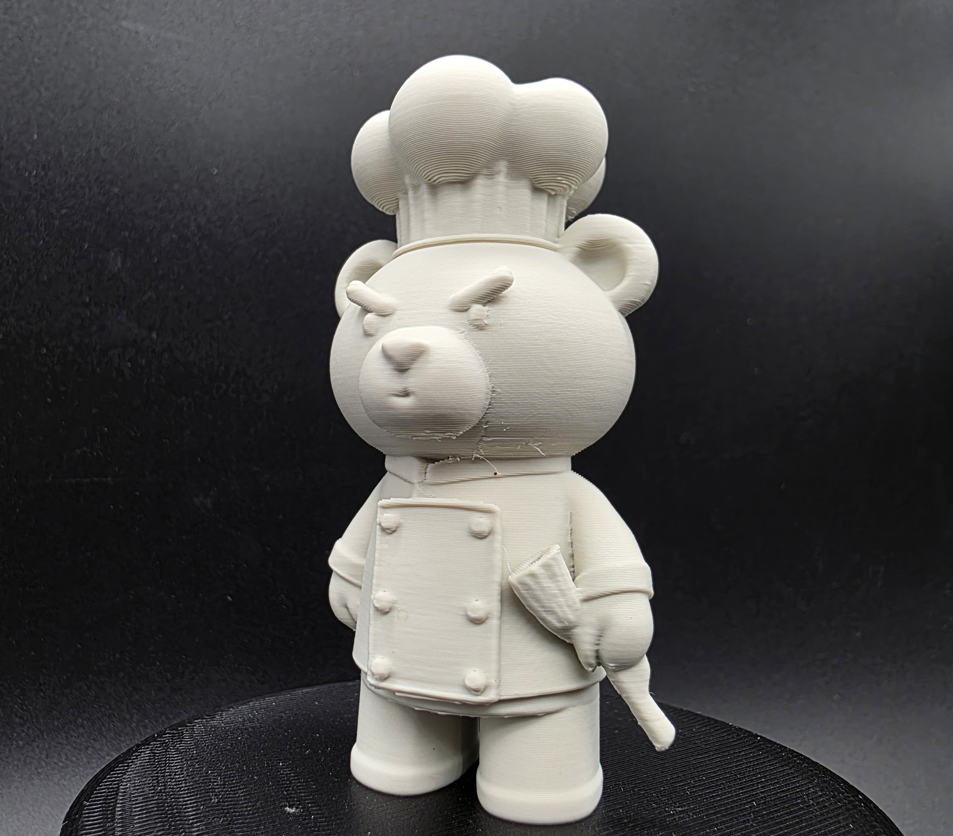 Miniatura 4 do modelo 3D Angry Bear Chef