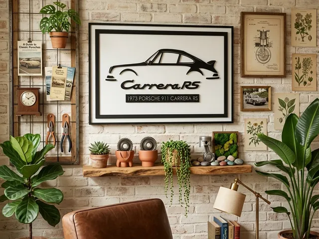 Arte de Pared Porche 911 Carreara RS