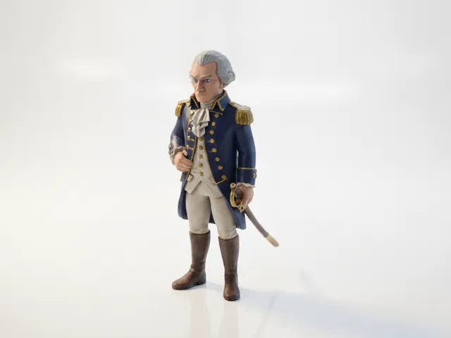 George Washington Statue Historical Figure 3D Printable
