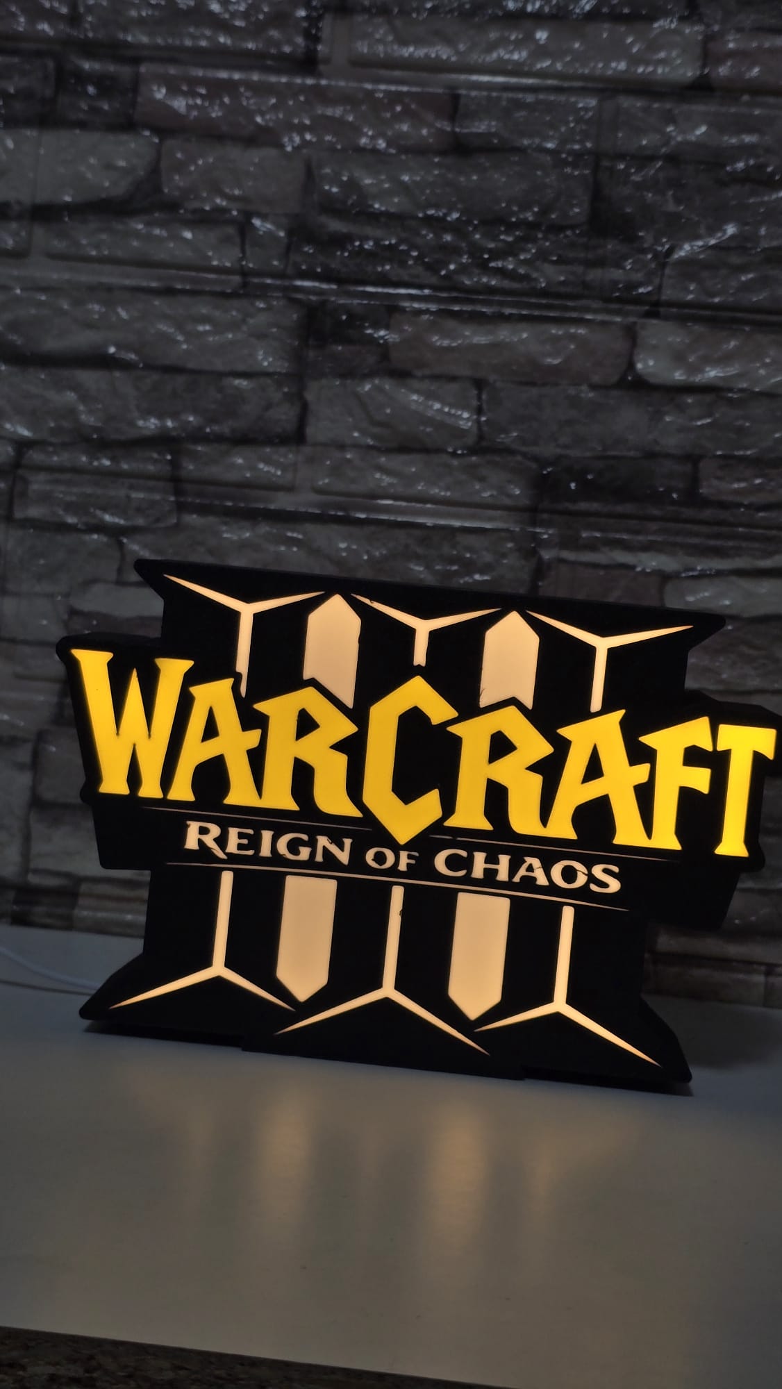 Warcraft 3 (III) Reign of Chaos LightBox/lamp