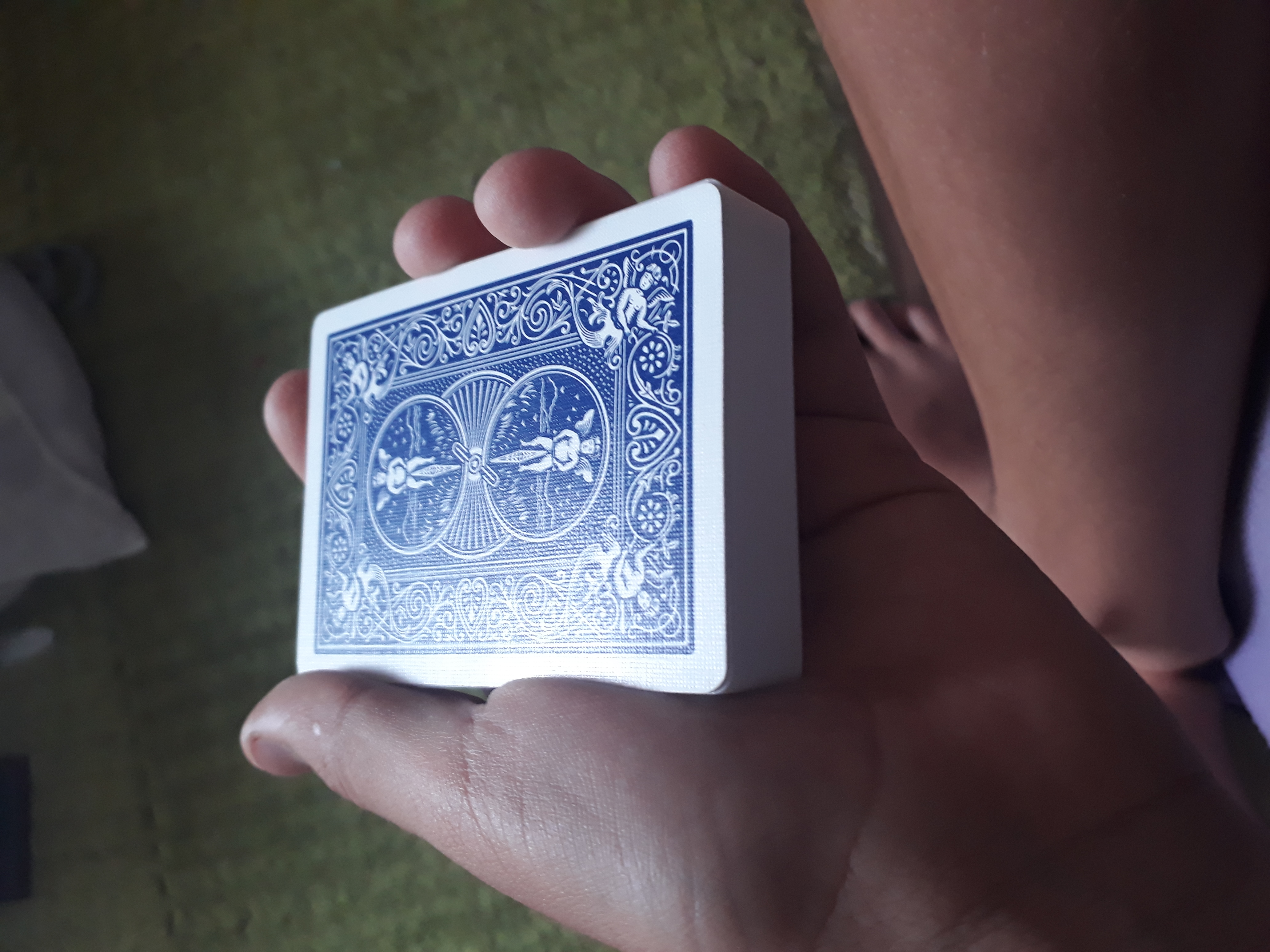 Just a simple fake poker deck
