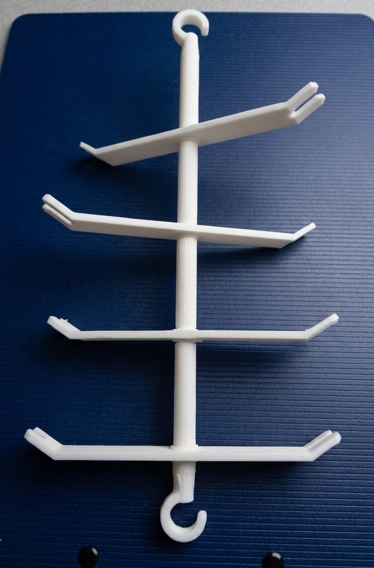 Drying pegs for 8 fruits (rotating wing) one piece printinga
