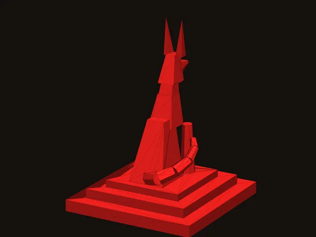 Anubis Satue