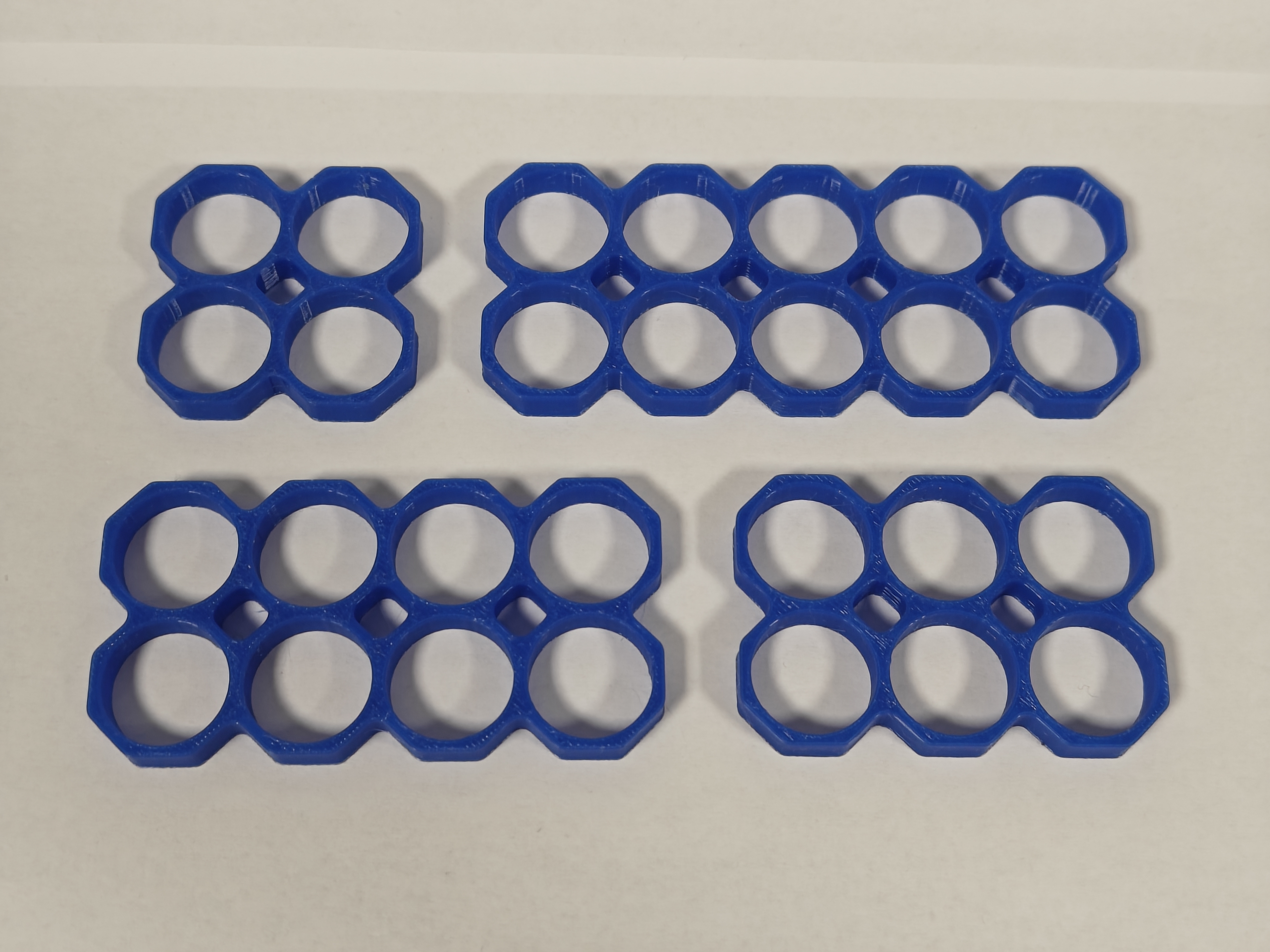 18650 Battery Spacer Grid | Octagonal (4-14 Cells) — thumbnail 3