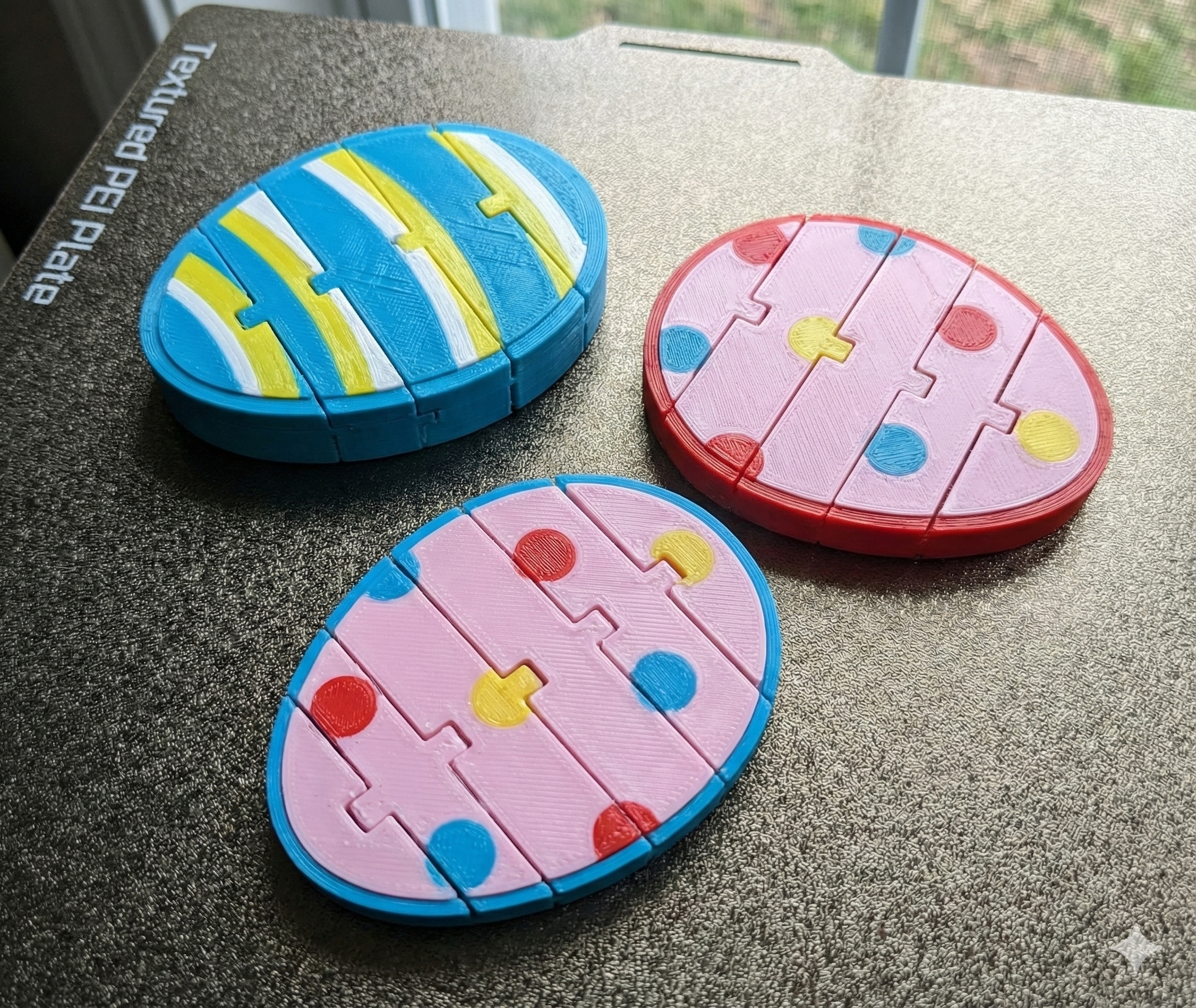 Flexi easter eggs