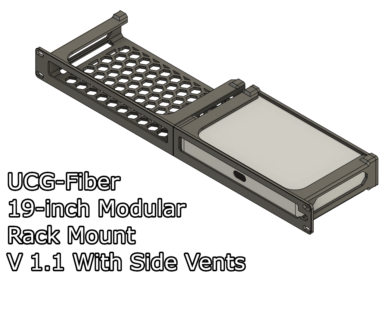 Unifi UCG-Fiber 19-inch Modular Rack Mount