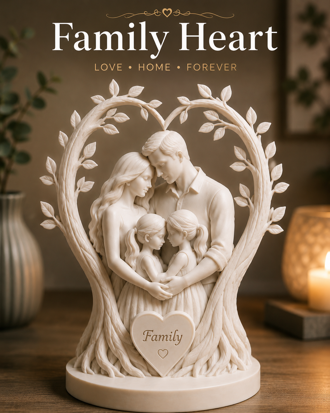 Family Heart – A Timeless Symbol of Love & Unity