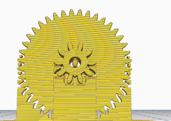 Gemmy Life-Size 2004-2011 Head Turn / Body Turn 10/40 Stacked Gear