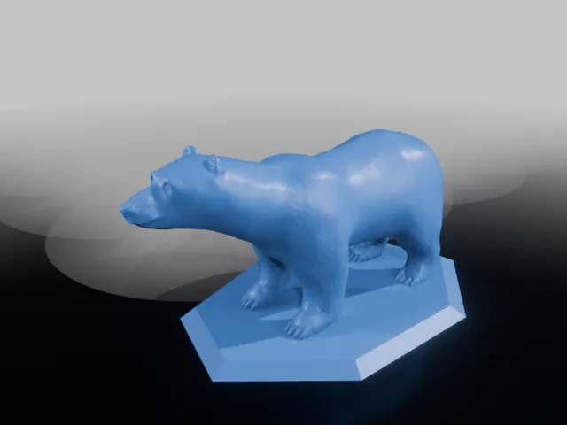 Cute polar bear