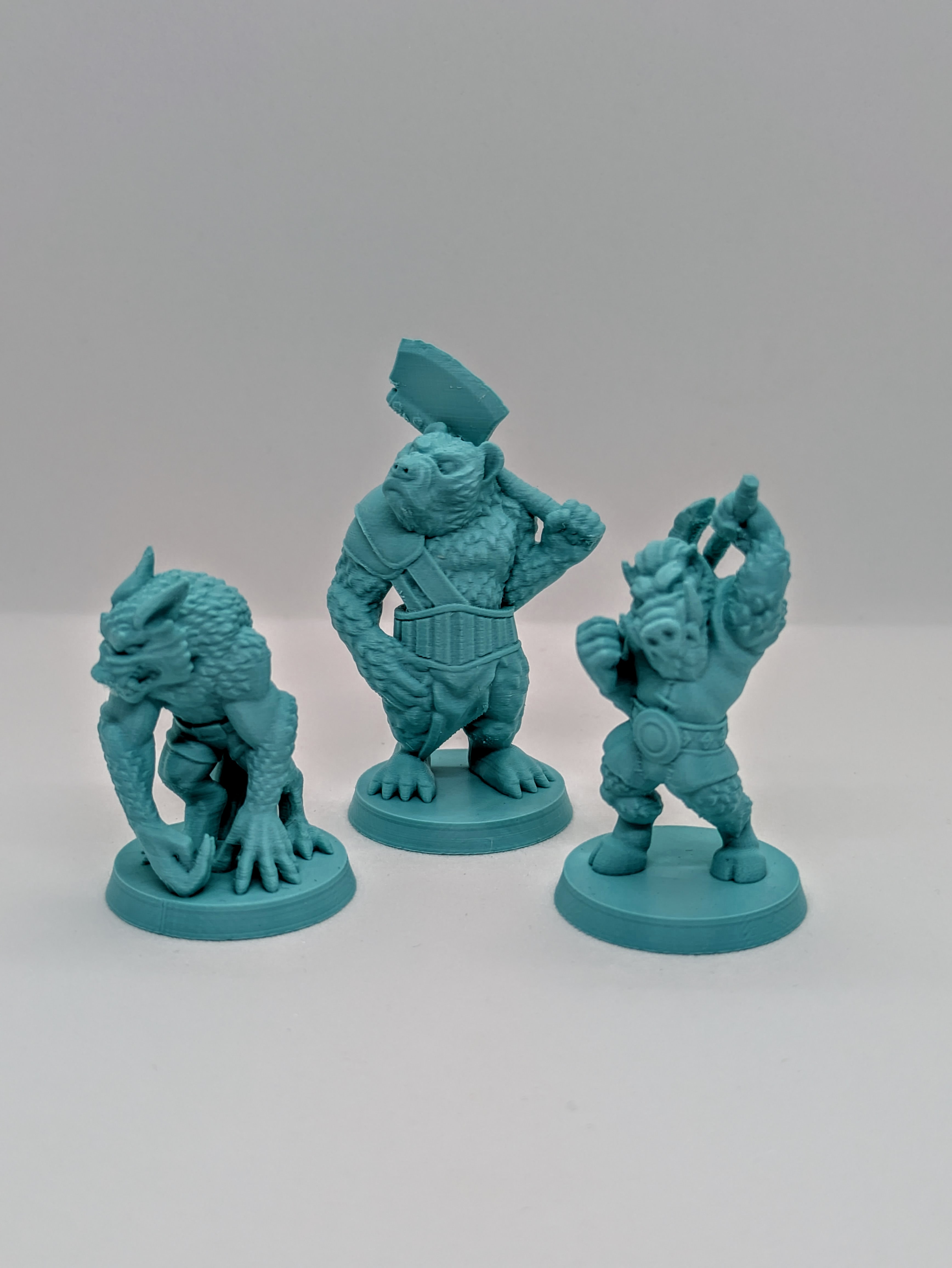 Miniatura 3 do modelo 3D Werewolf FDM supportless