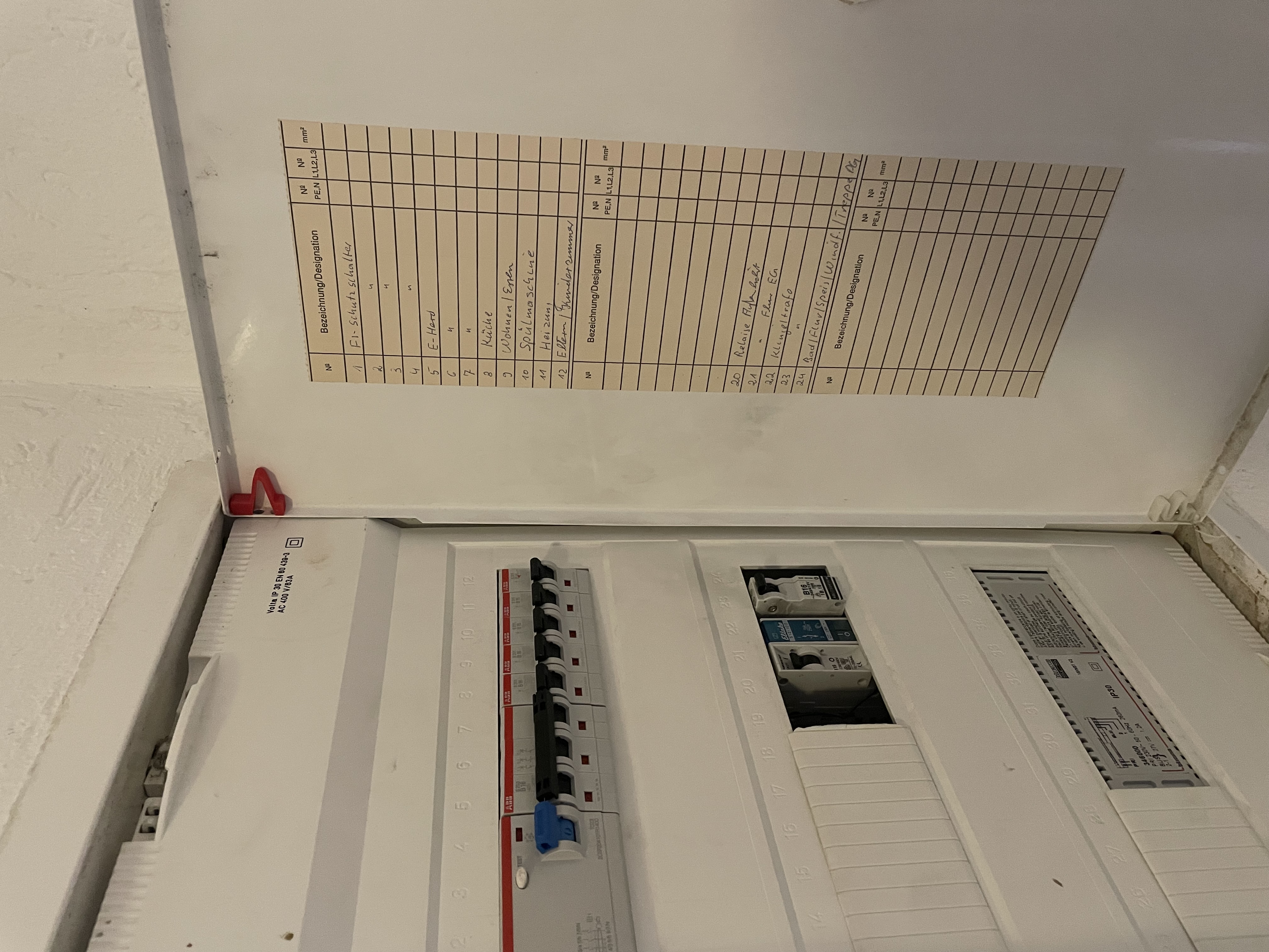 Ersatz Scharnier für Hager Stromkasten / Sicherungskasten 3D model