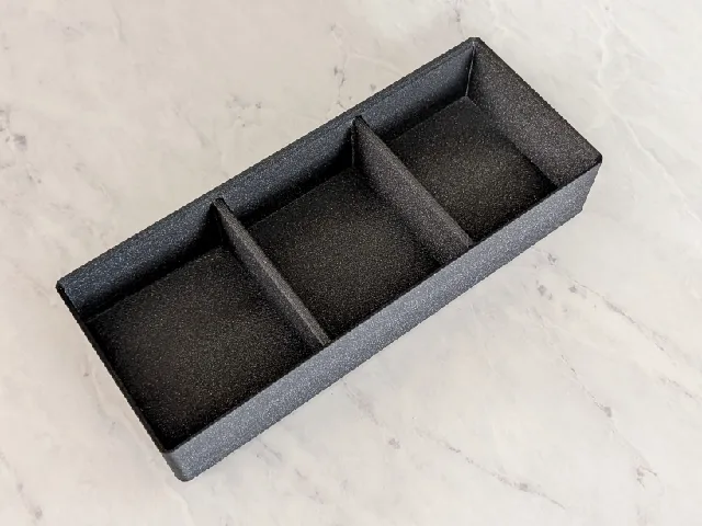 Drawer Organizer Bin with Dividers Gridfinity 2x5