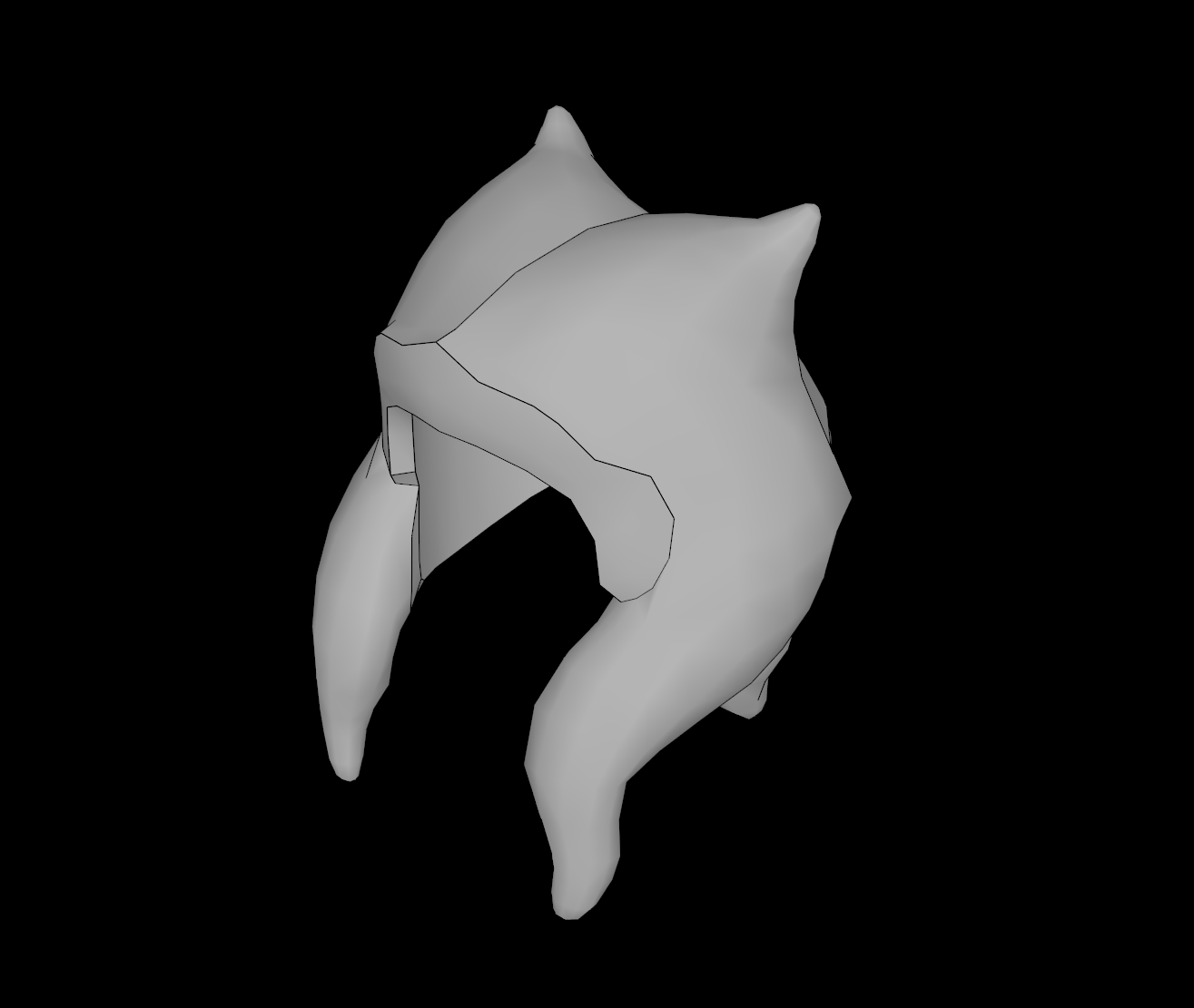Lego Compatible (4364.dat) Minifig Headgear Headdress SW Togruta Montrals Medium 3D model by thall72