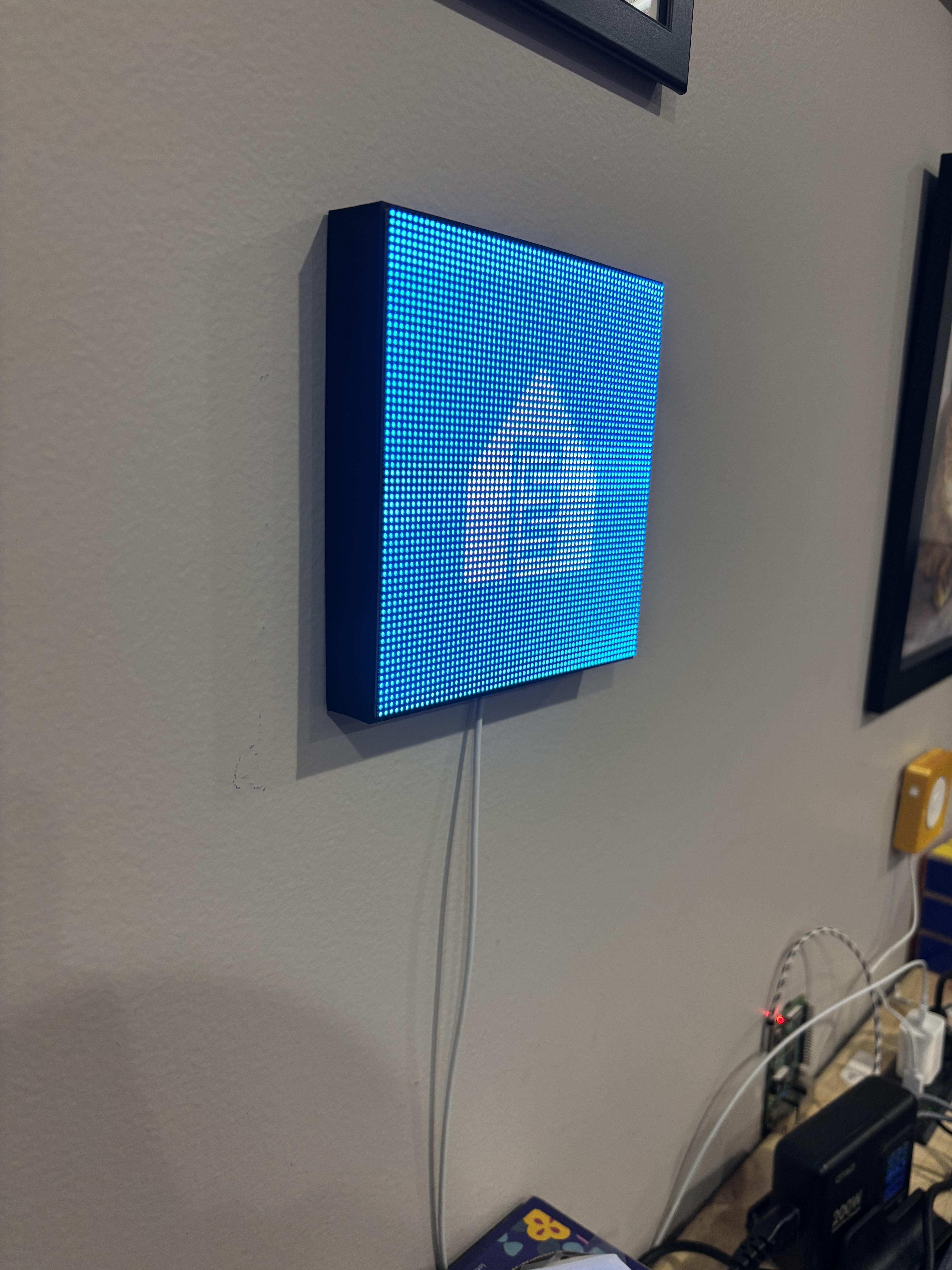 Apollo M-1 LED Matrix flush wall mount