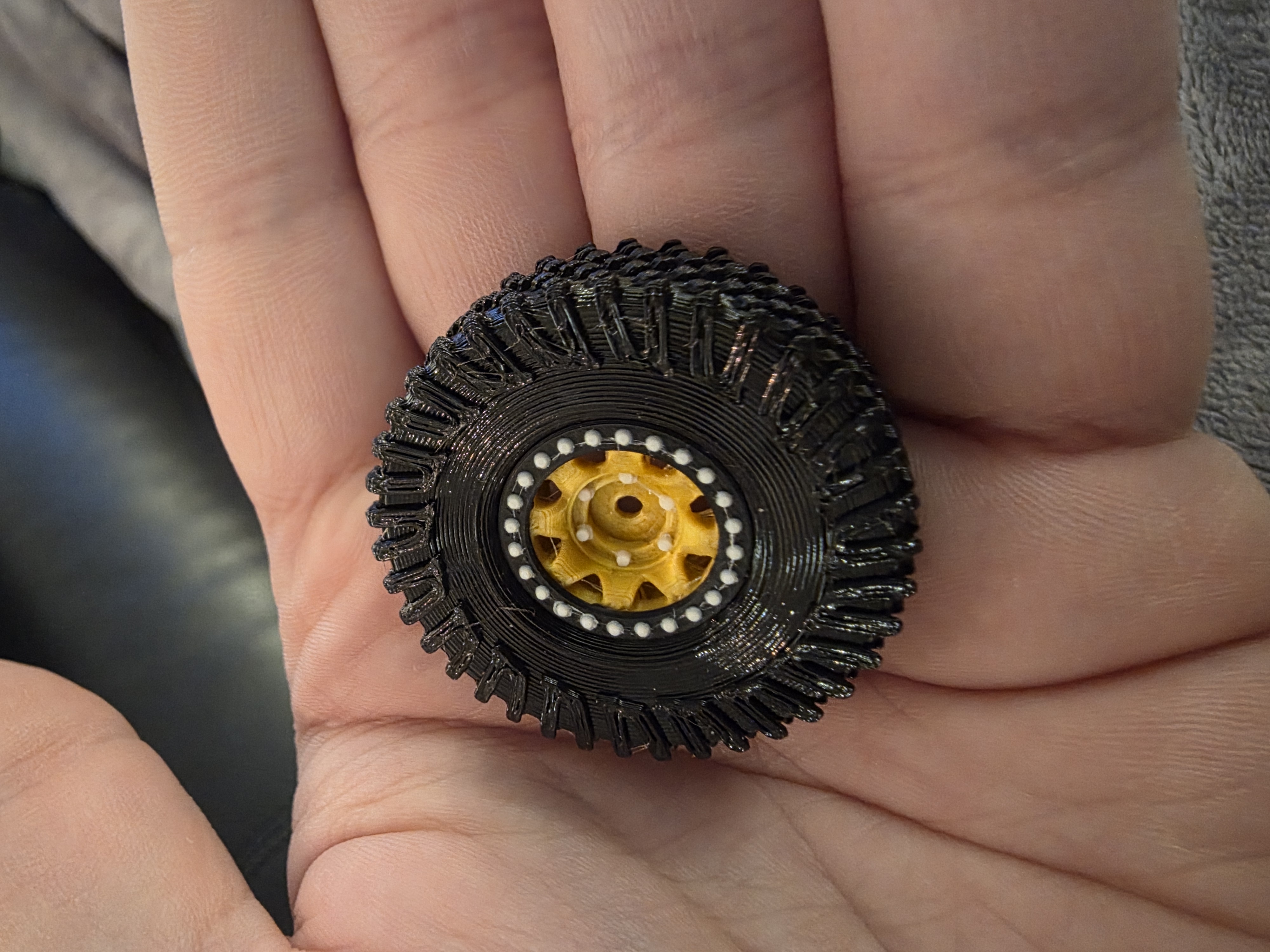 SCX30 Real beadlock wheels for stock size (18mm) tires