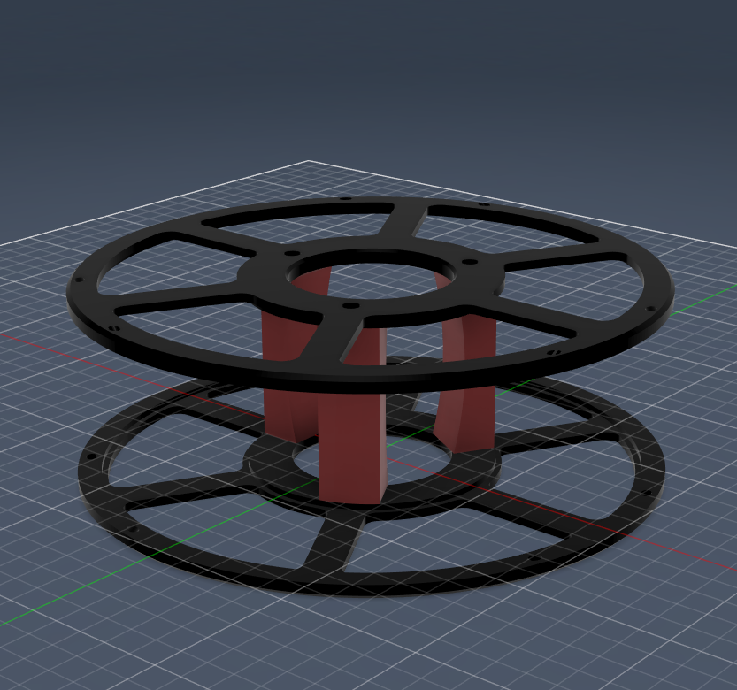 Reuseable spool (light weight)