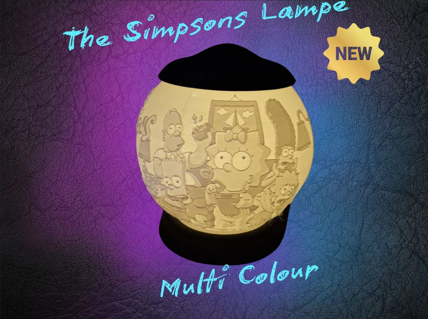Die Simpsons Lampe |Lithophanie|LampenKit001