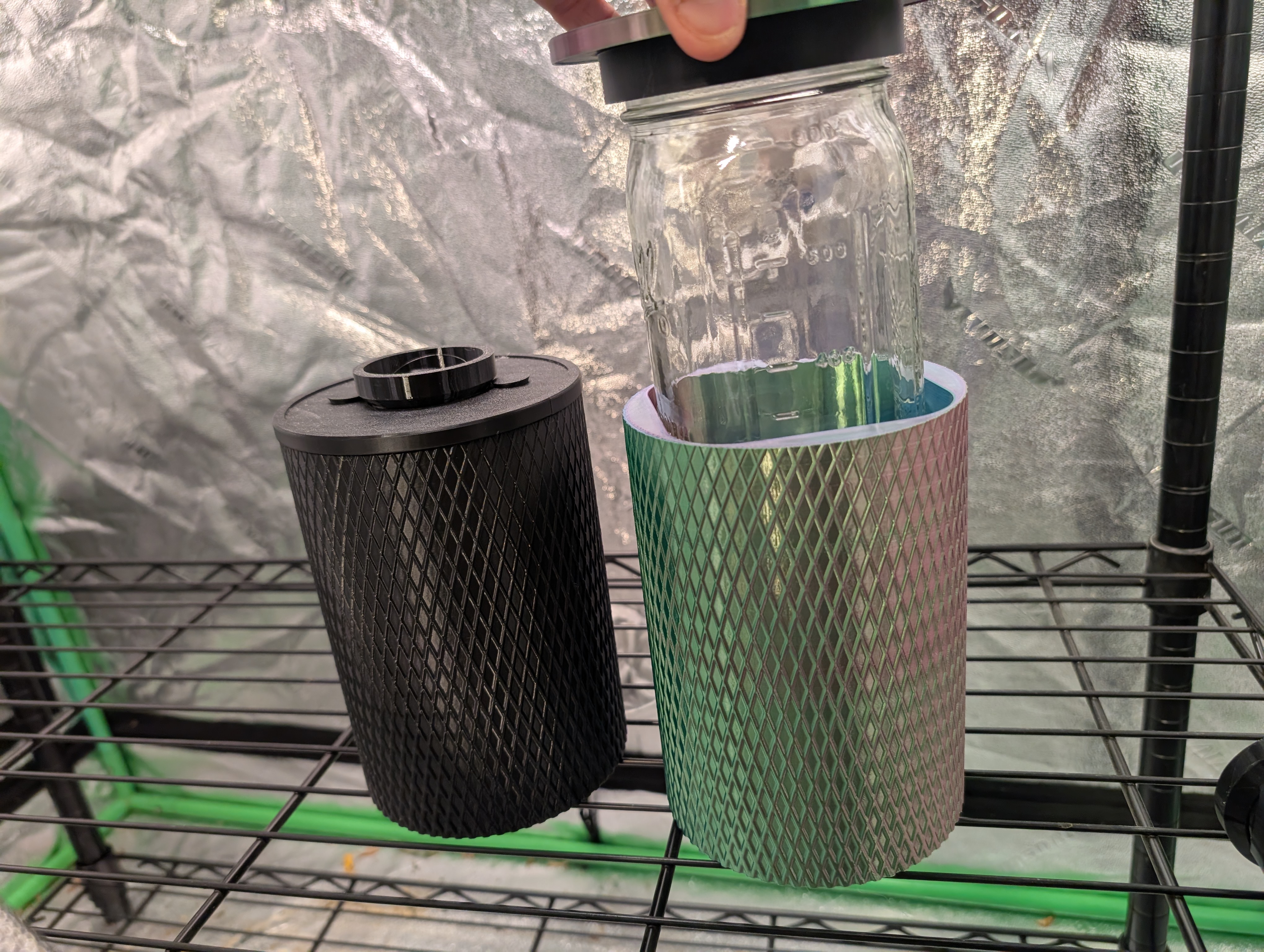 Mason Jar DWC/Kratky - Quart