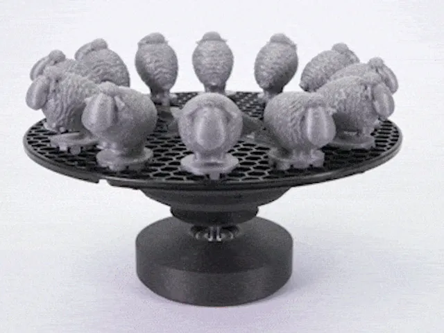 3D ZOETROPE - PRUSAMENT SPOOL - reuse idea