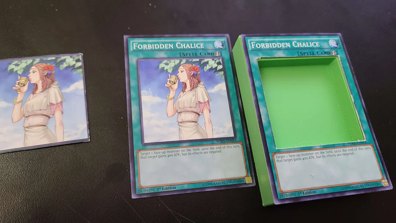 Base for 3d yugioh card by ontopathogenic | Download free STL model |  Printables.com
