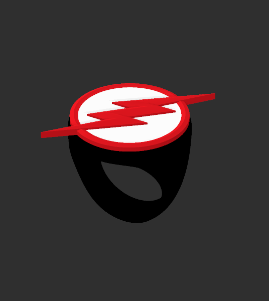 Miniatura 2 do modelo 3D black flash ring