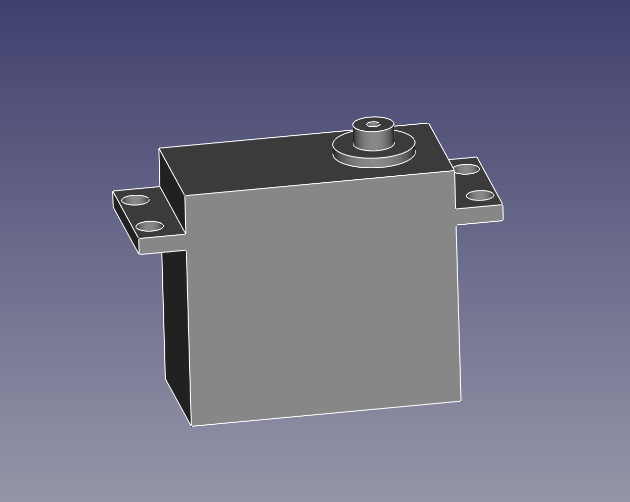 Servo Modelcraft MC410 by mallo321123 Download free STL model