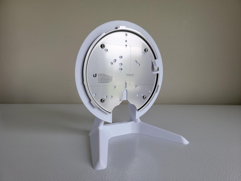 Stand for Ubiquiti U6LRUS Wifi6 Access Point (AP) by Guido666