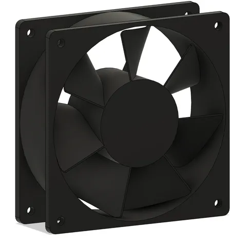 120mm fan model (EZDIY-FAB 120mm 200CFM)