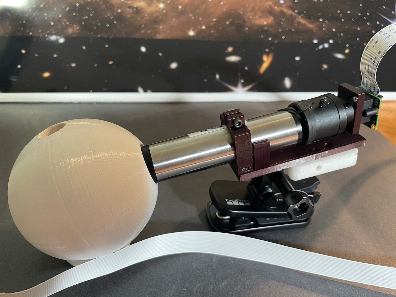 Miniatura 2 do modelo 3D pySpectrometer Mounting Rig