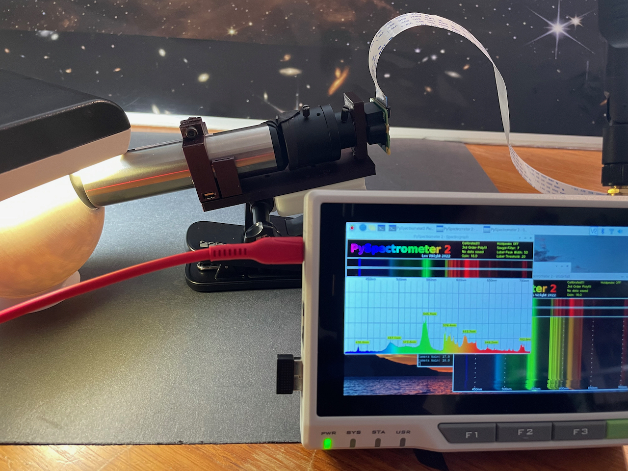 pySpectrometer Mounting Rig