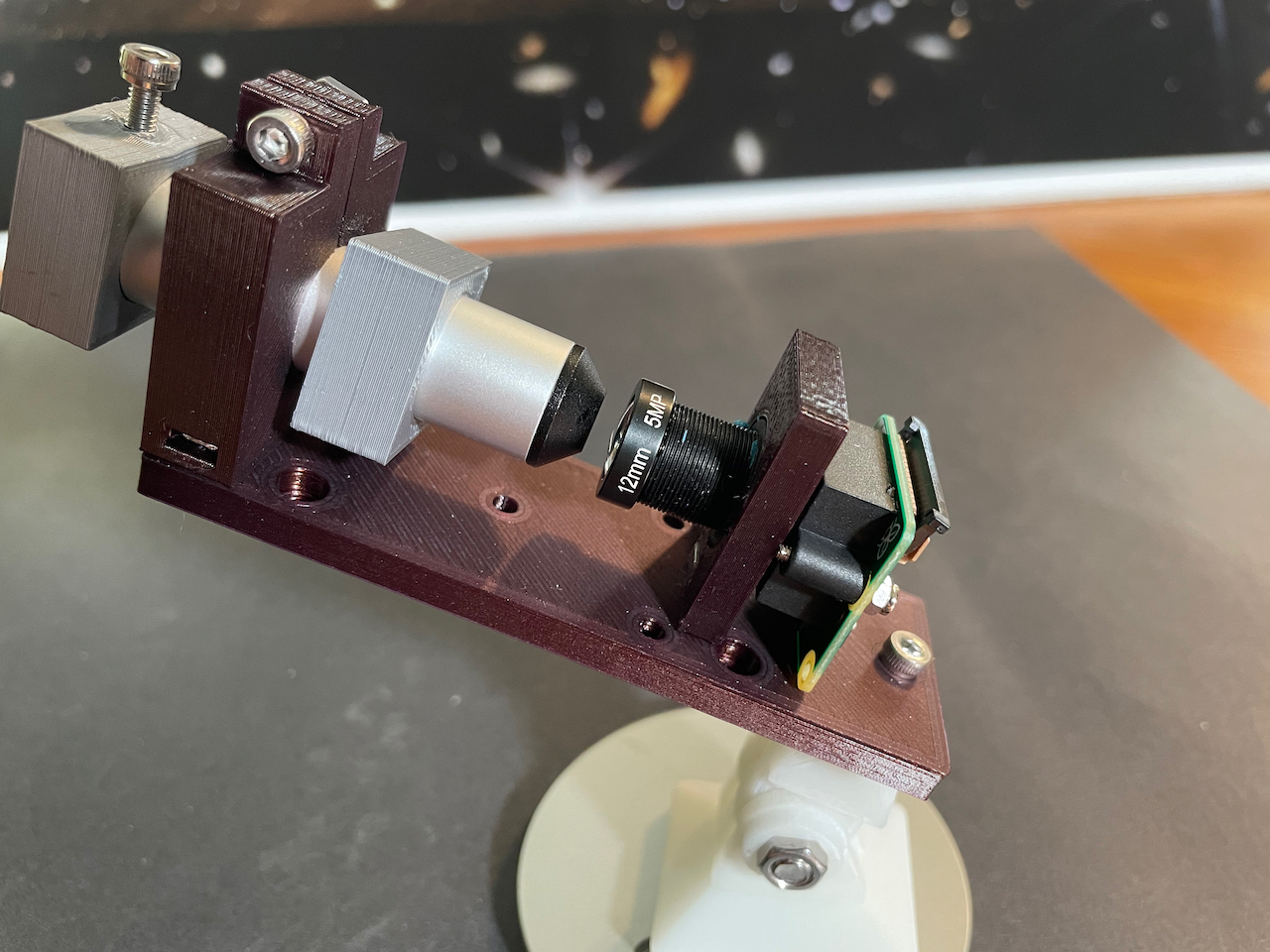 Miniatura 6 do modelo 3D pySpectrometer Mounting Rig
