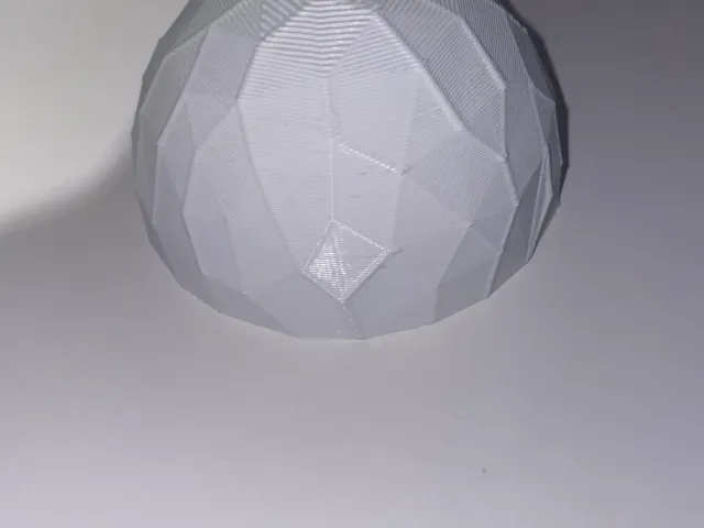 Low Polygon semisphere