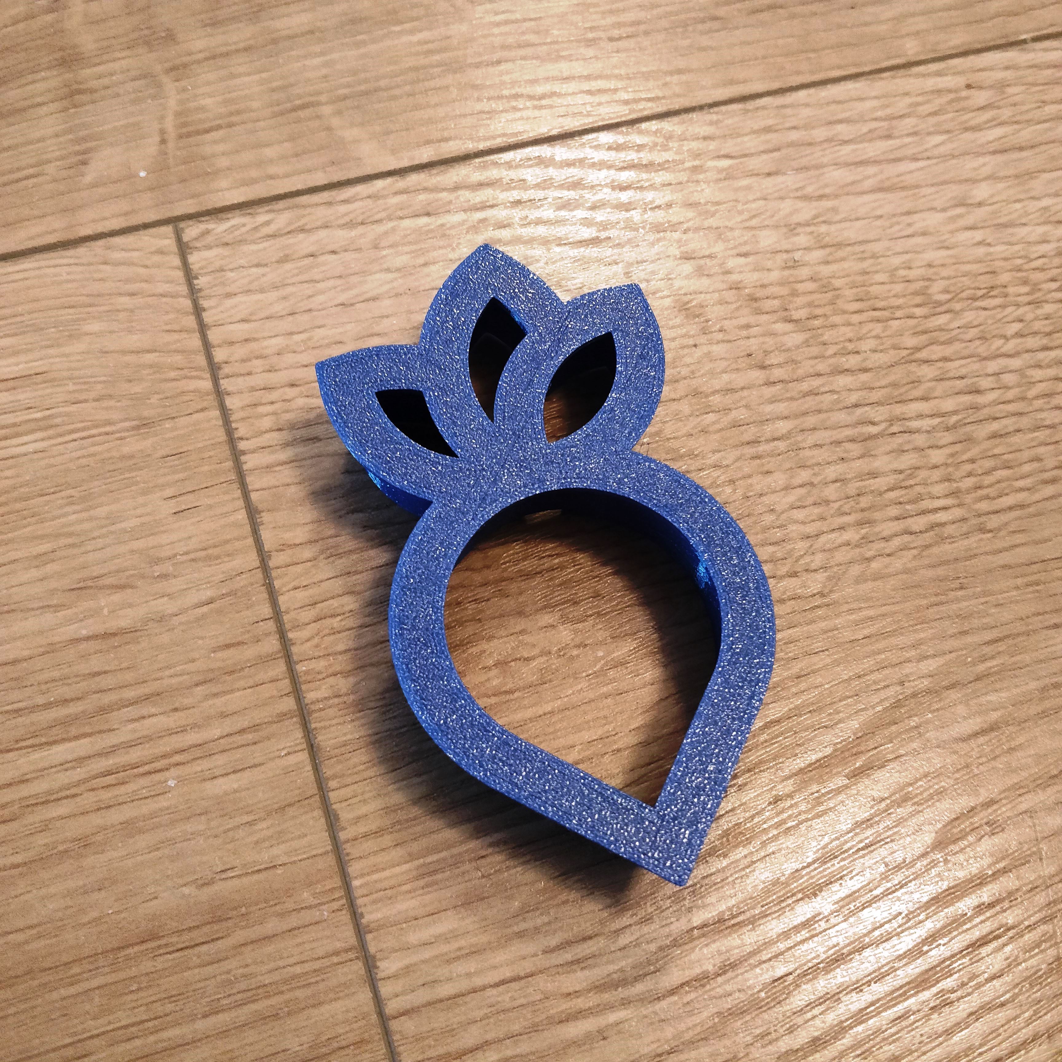 Miniatura 3 do modelo 3D Cookie Cutter Carrot
