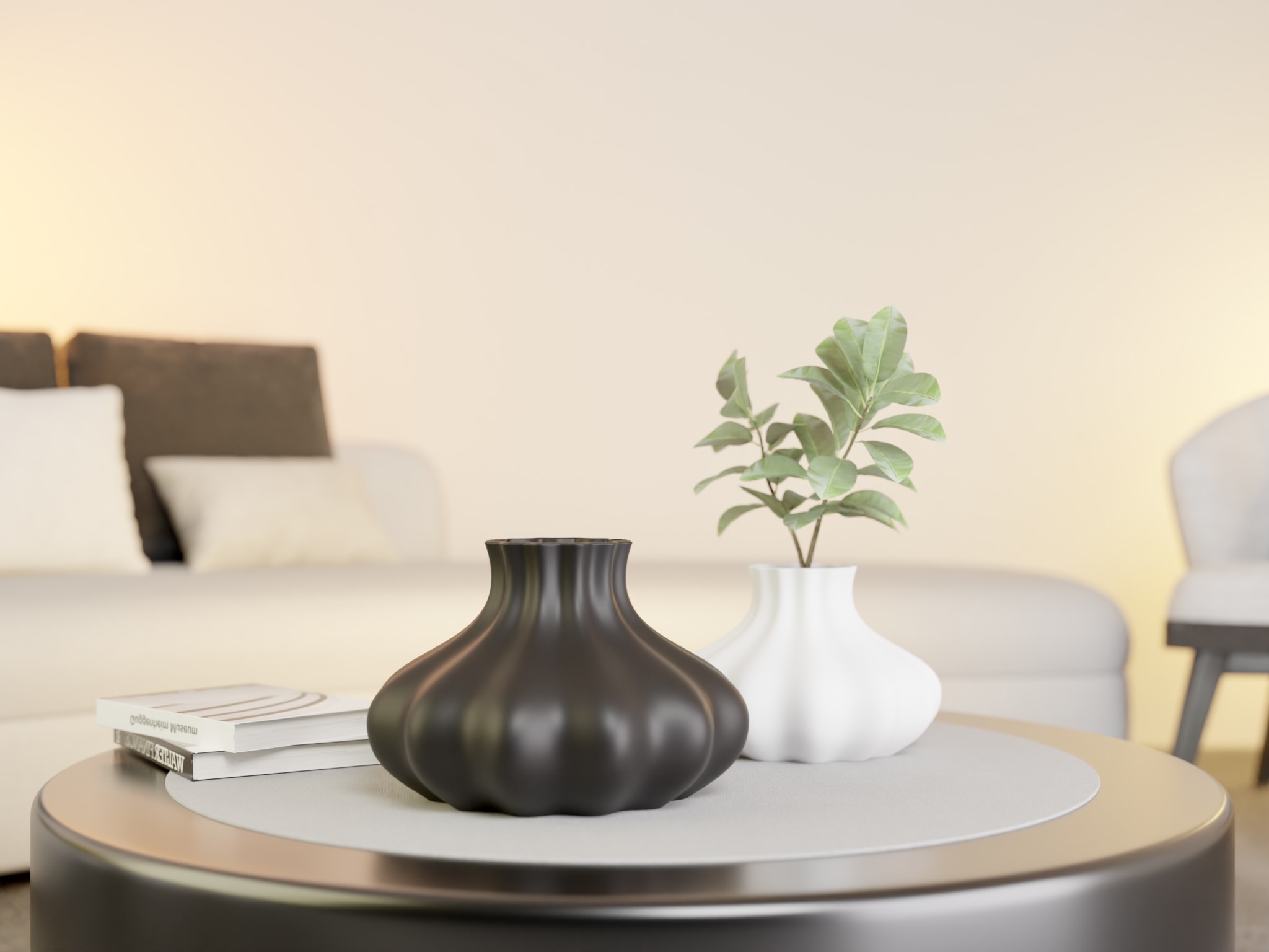 Garlic vase