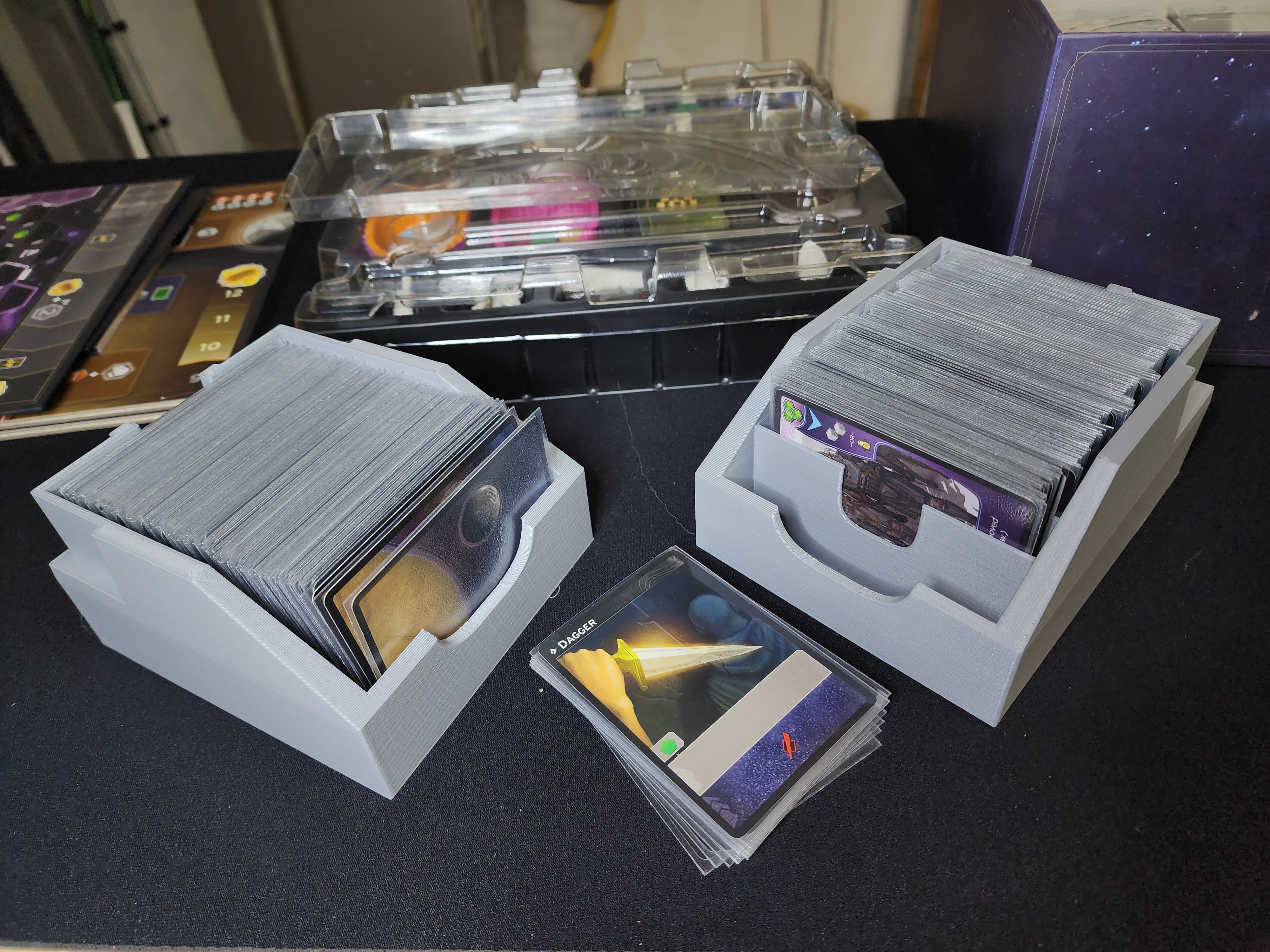 Card Holders that work with Dune Imperium, Deluxe Upgrade Box