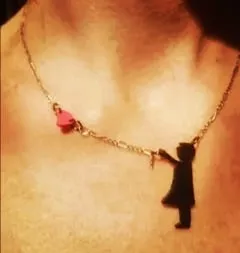 Banksy necklace clearance