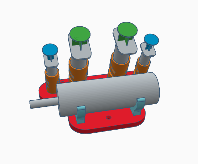 Syringe holder by C2Coder Download free STL model