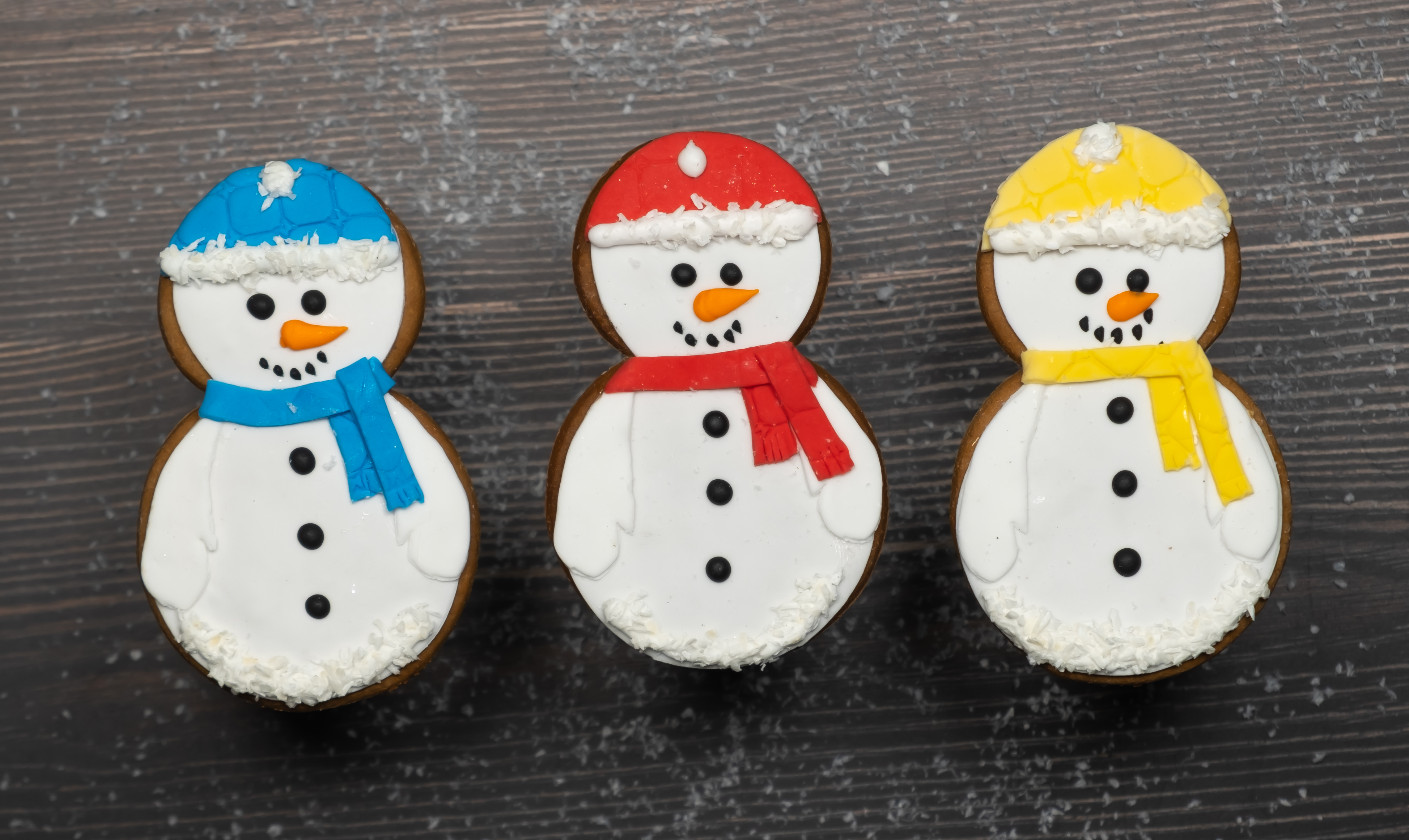Snowman cookie cuter