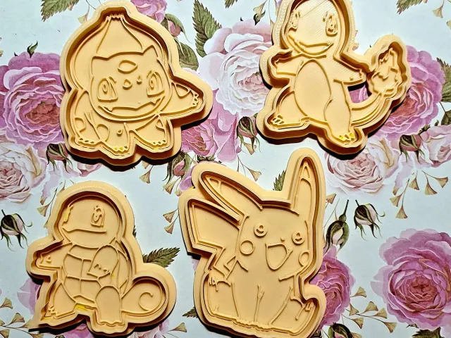 Pokemon Cookie cutter Set - PART 001