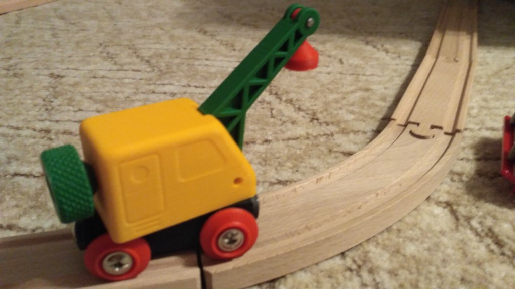 Tower/clever crane and container for wooden track - Brio and Ikea ...